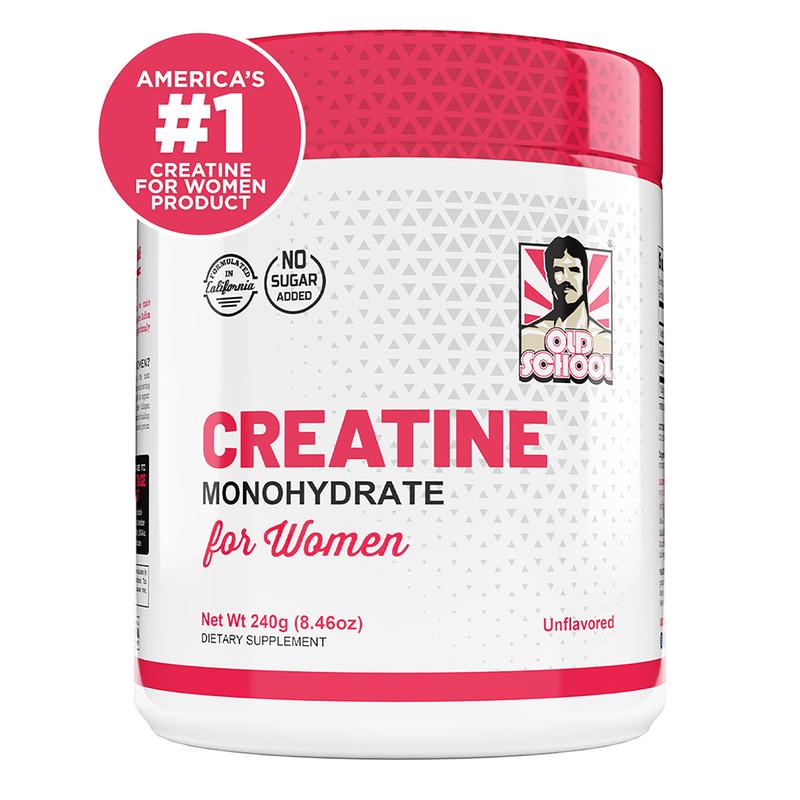 Monohidrato de creatina para mujeres