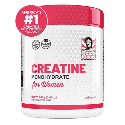 Monohidrato de creatina para mujeres