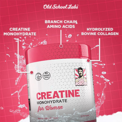 Monohidrato de creatina para mujeres
