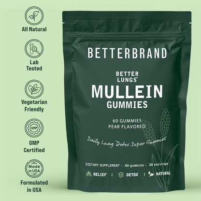 BetterLungs® Mullein Gummies